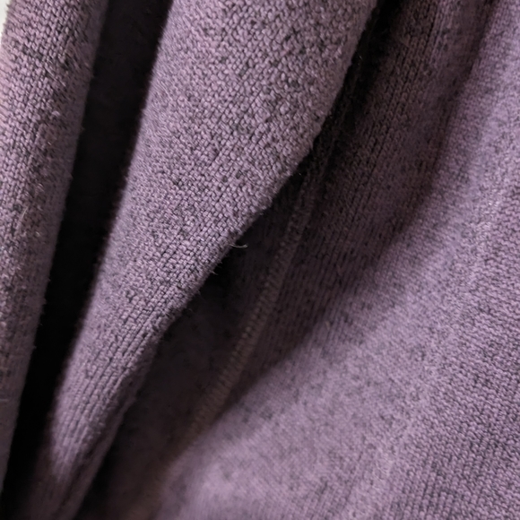 Eddie Bauer Jacket Women Medium Purple Fleece Basic Outdoor Hike Work XL - Picture 11 of 11